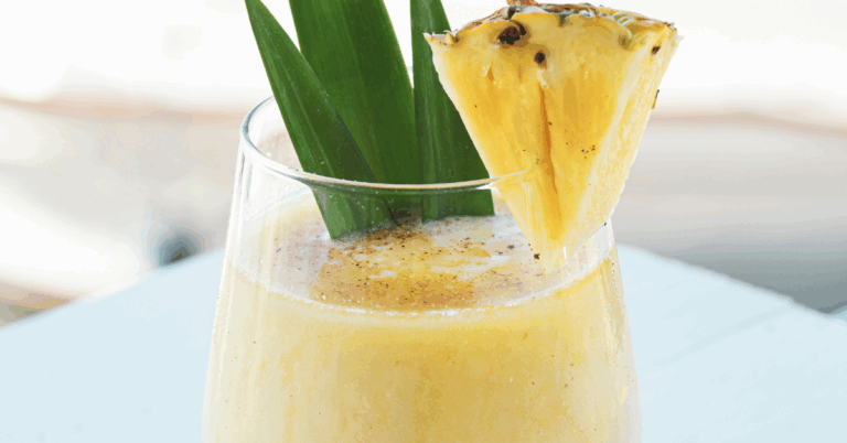 Pineapple jalapeno margarita
