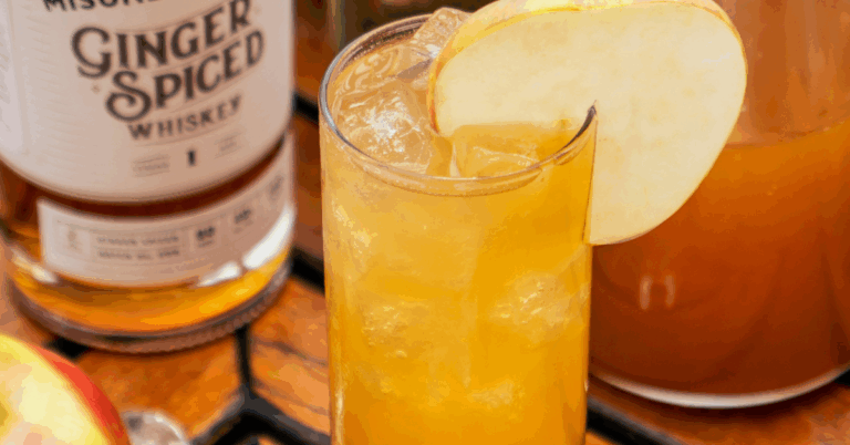 Summer bourbon cocktail