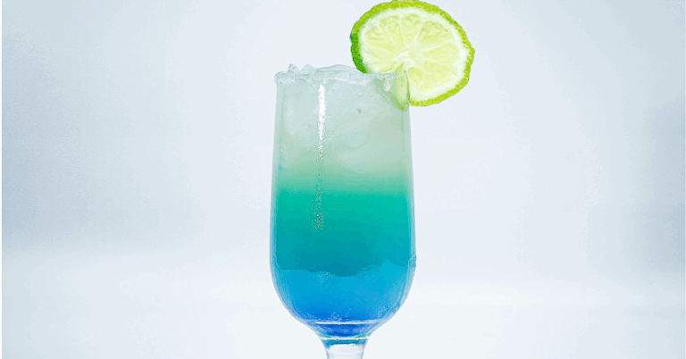 blue lemon drop martini